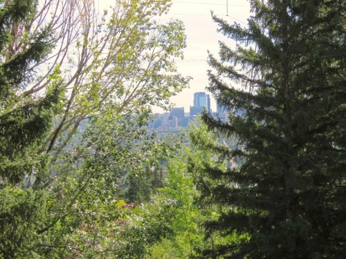 204-328 Cedar Crescent Sw, Calgary, AB - Outdoor With View