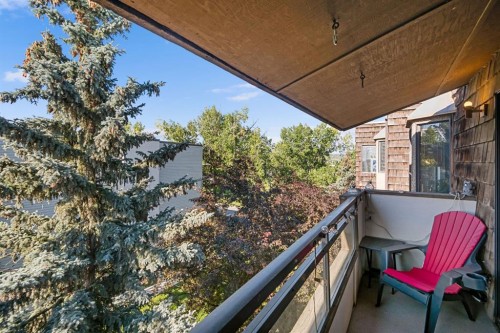 417-3730 50 Street Nw, Calgary, AB - Outdoor With Balcony