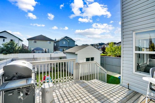 140 Saddlehorn Crescent Ne, Calgary, AB - Outdoor With Deck Patio Veranda