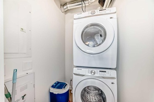 2409-55 Lucas Way Nw, Calgary, AB - Indoor Photo Showing Laundry Room