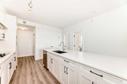 2409-55 Lucas Way Nw, Calgary, AB - Indoor Photo Showing Kitchen With Upgraded Kitchen