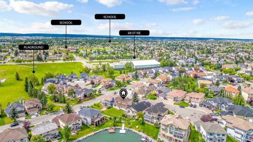 208 Coral Shores Bay Ne, Calgary, AB - Outdoor With View
