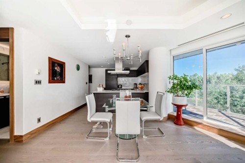 302-738 1 Avenue Sw, Calgary, AB - Indoor Photo Showing Dining Room