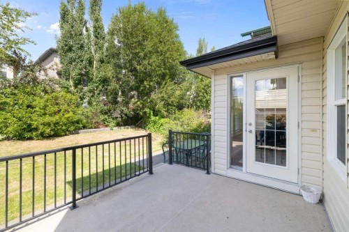 29 Sunset Close, Cochrane, AB - Outdoor With Deck Patio Veranda With Exterior