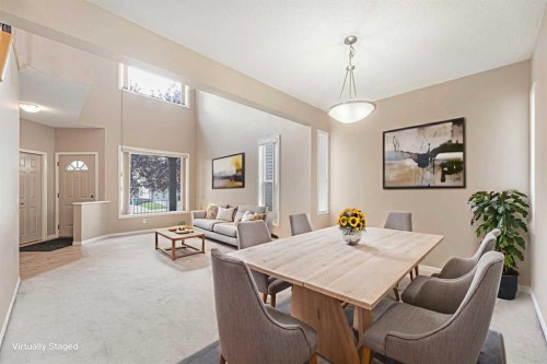 72 Rockyledge Crescent Nw, Calgary, AB - Indoor Photo Showing Dining Room