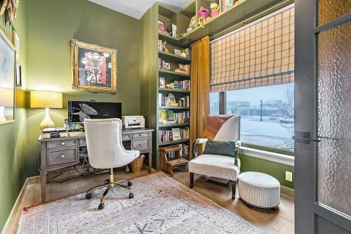 10 Westmount Point, Okotoks, AB - Indoor Photo Showing Office