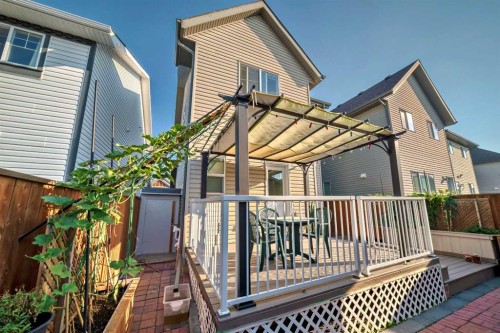 9 Copperpond Avenue Se, Calgary, AB - Outdoor With Deck Patio Veranda With Exterior