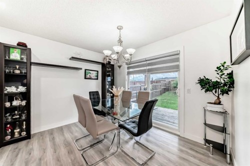 246 New Brighton Mews Se, Calgary, AB - Indoor Photo Showing Dining Room