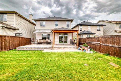 246 New Brighton Mews Se, Calgary, AB - Outdoor With Deck Patio Veranda With Exterior