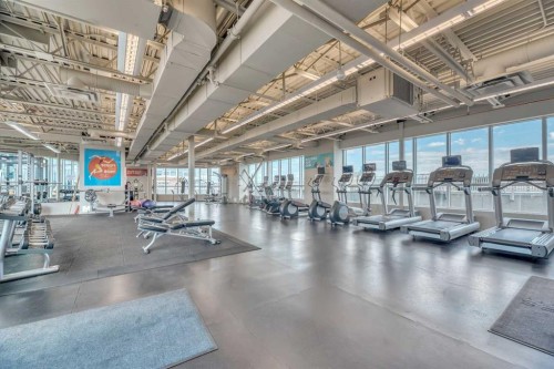 410-24 Varsity Estates Circle Nw, Calgary, AB - Indoor Photo Showing Gym Room