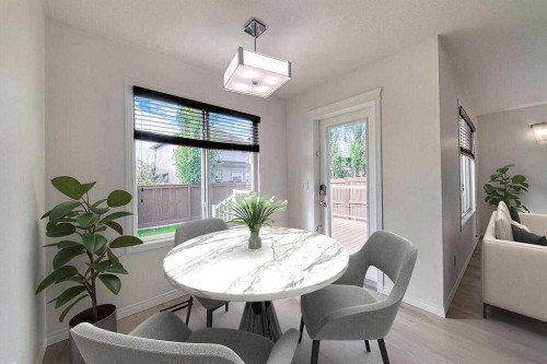106 Sage Meadows Way Nw, Calgary, AB - Indoor Photo Showing Dining Room