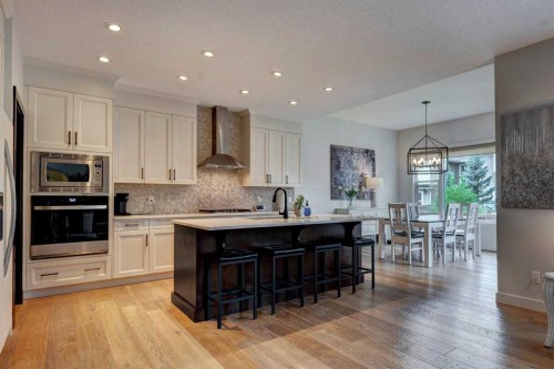 19 Cranbrook Crescent Se, Calgary, AB - Indoor Photo Showing Kitchen With Upgraded Kitchen