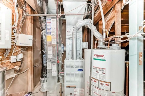 32 Taravista Crescent Ne, Calgary, AB - Indoor Photo Showing Basement
