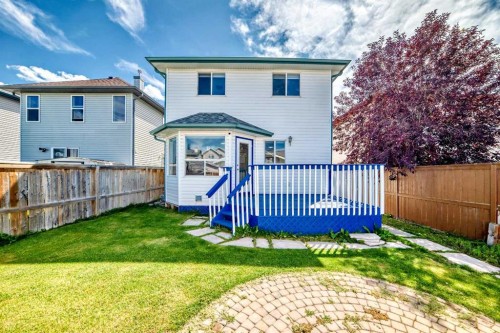 32 Taravista Crescent Ne, Calgary, AB - Outdoor With Deck Patio Veranda
