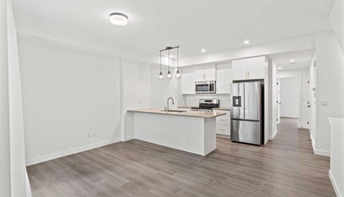 146-2117 81 Street Sw, Calgary, AB - Indoor Photo Showing Kitchen