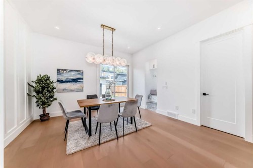 2426 53 Avenue Sw, Calgary, AB - Indoor Photo Showing Dining Room