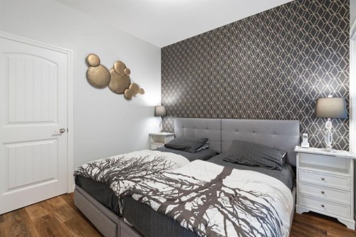 306 Corner Meadows Way Ne, Calgary, AB - Indoor Photo Showing Bedroom