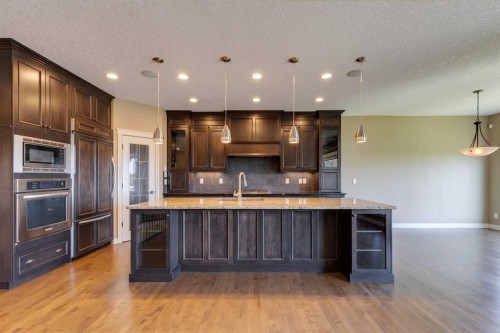 144 Tuscany Ravine Heights Nw, Calgary, AB - Indoor Photo Showing Kitchen With Upgraded Kitchen
