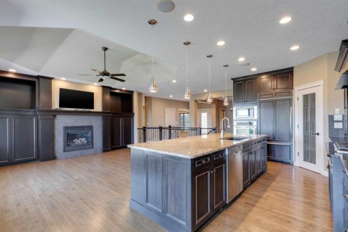 144 Tuscany Ravine Heights Nw, Calgary, AB - Indoor Photo Showing Kitchen With Upgraded Kitchen