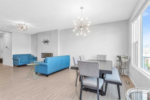 69 Howse Common Ne, Calgary, AB - Indoor Photo Showing Dining Room