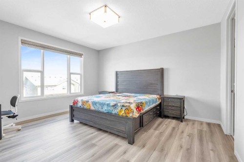 69 Howse Common Ne, Calgary, AB - Indoor Photo Showing Bedroom