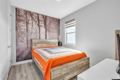 69 Howse Common Ne, Calgary, AB - Indoor Photo Showing Bedroom