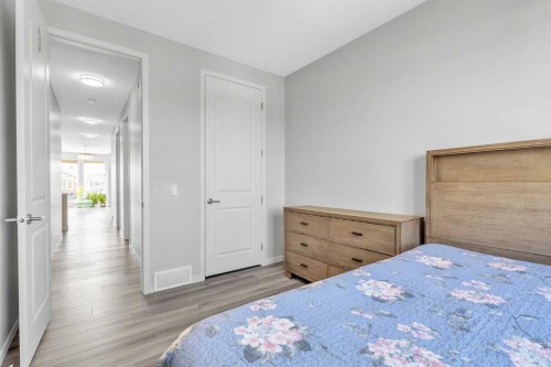 69 Howse Common Ne, Calgary, AB - Indoor Photo Showing Bedroom