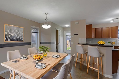 427 Saddlebrook Way Ne, Calgary, AB - Indoor Photo Showing Dining Room