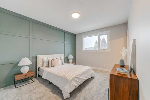 7 Clover Crescent, Beiseker, AB - Indoor Photo Showing Bedroom