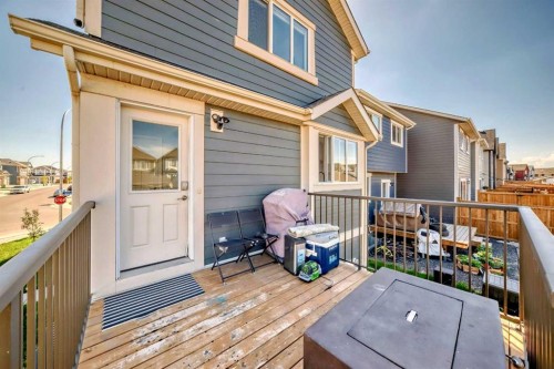 108 Magnolia Way Se, Calgary, AB - Outdoor With Deck Patio Veranda With Exterior
