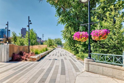 521-222 Riverfront Avenue Sw, Calgary, AB - Outdoor With Deck Patio Veranda