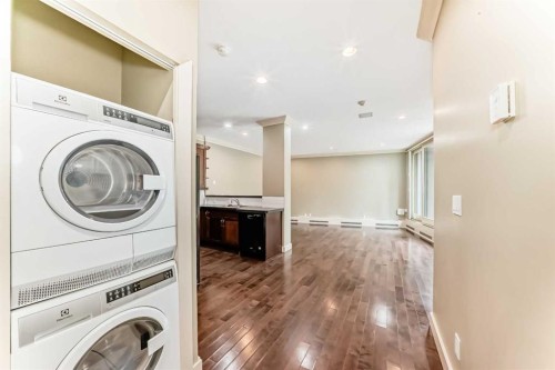 101-323 13 Avenue Sw, Calgary, AB - Indoor Photo Showing Laundry Room