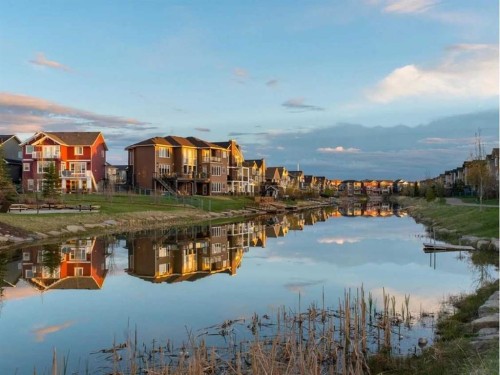 561 Canals Crossing Sw, Airdrie, AB - Outdoor With Body Of Water With View
