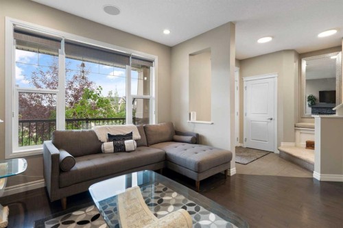 393 Nolanfield Way Nw, Calgary, AB - Indoor Photo Showing Living Room