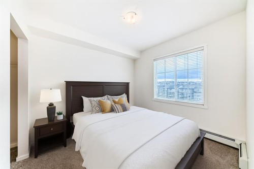 2411-298 Sage Meadows Park Nw, Calgary, AB - Indoor Photo Showing Bedroom
