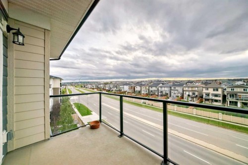 2411-298 Sage Meadows Park Nw, Calgary, AB - Outdoor With Balcony With Exterior