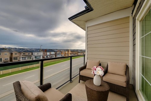 2411-298 Sage Meadows Park Nw, Calgary, AB - Outdoor With Balcony With Exterior