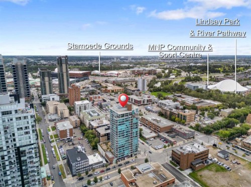 207-188 15 Avenue Sw, Calgary, AB -  With View