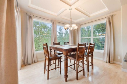 155 Autumn Close Se, Calgary, AB - Indoor Photo Showing Dining Room