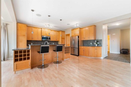 155 Autumn Close Se, Calgary, AB - Indoor Photo Showing Kitchen With Stainless Steel Kitchen