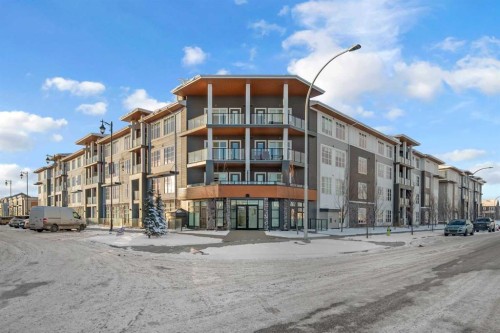 2301-681 Savanna Boulevard Ne, Calgary, AB - Outdoor With Balcony With Facade