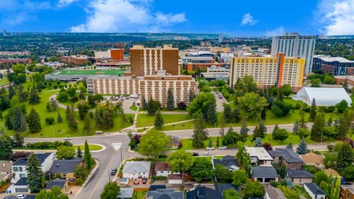 1408 Crescent Road Nw, Calgary, AB - Outdoor With View