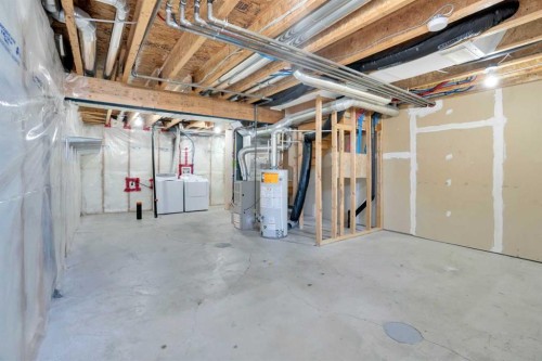 3505-111 Tarawood Lane Ne, Calgary, AB - Indoor Photo Showing Basement