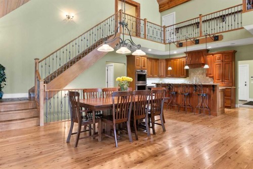 272001-200 272 Street West, Rural Foothills County, AB - Indoor Photo Showing Dining Room