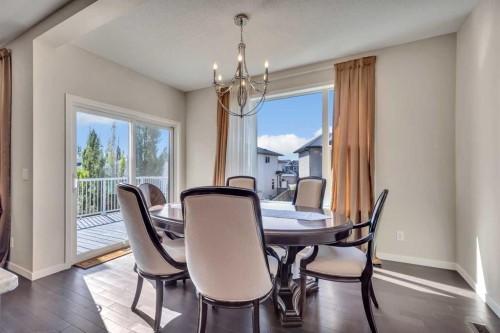 1544 Panatella Boulevard Nw, Calgary, AB - Indoor Photo Showing Dining Room