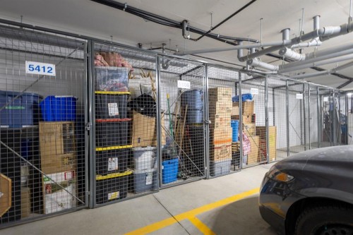 106-50 Sage Hill Walk Nw, Calgary, AB - Indoor Photo Showing Garage