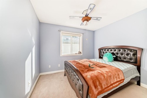 40 Saddlelake Gardens Ne, Calgary, AB - Indoor Photo Showing Bedroom