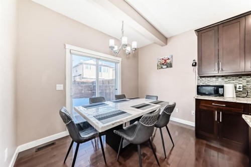 40 Saddlelake Gardens Ne, Calgary, AB - Indoor Photo Showing Dining Room
