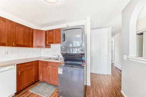 5307 Madigan Drive Ne, Calgary, AB - Indoor Photo Showing Kitchen With Double Sink