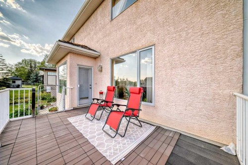 75 Hampstead Way Nw, Calgary, AB - Outdoor With Deck Patio Veranda With Exterior